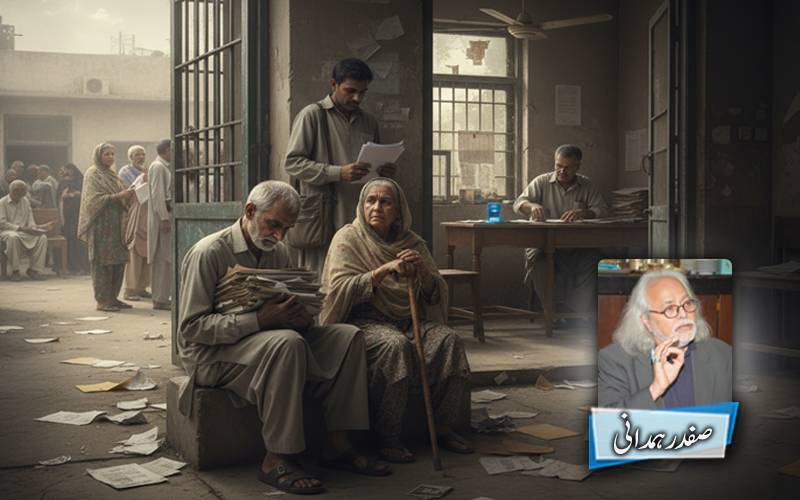 زندہ ہونے کا ثبوت — ایک کاغذ نہیں، ایک اذیت