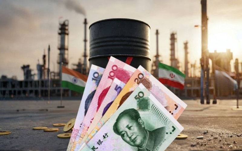 بھارت نے ایرانی تیل کی ادائیگیاں چینی یوآن میں شروع کر دیں: خبررساں ایجنسی
