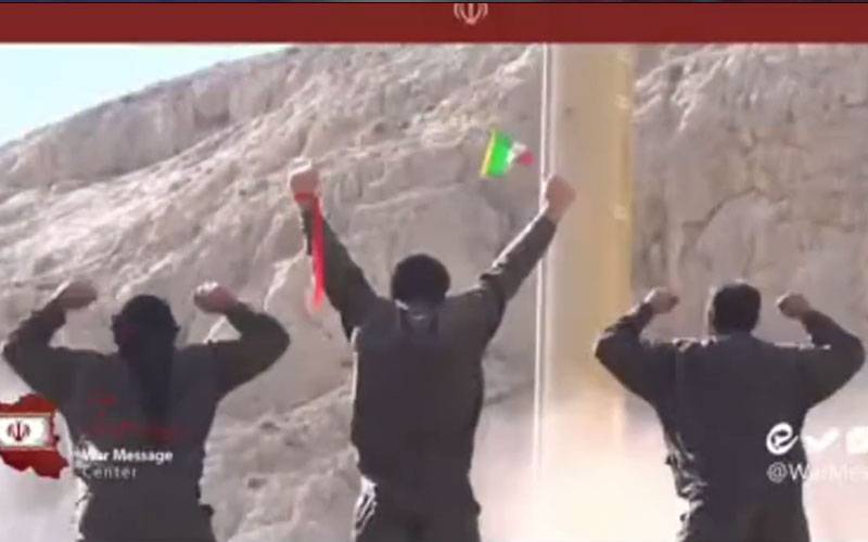  ایران میں پاسداران کے میزائل ذخائر، لانچر، ڈرون محفوظ،  نئی ویڈیو کلپ میں دشمن کے جنگ ہارنے کا دعویٰ