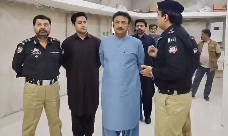 وزیر داخلہ سندھ ضیاء الحسن لنجار کا ایس ایس پی آفس سکھر کا دورہ ، ترقیاتی کاموں کا جائزہ لیا