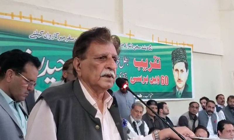 مقبوضہ کشمیر کے پاکستان سے الحاق تک قربانیوں کا سفر جاری رہے گا:راجہ فاروق حیدر 