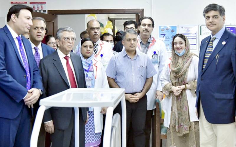  پاکستان کا پہلا پیڈیاٹرک سٹروک سنٹر لاہورجنرل ہسپتال پنز میں قائم 