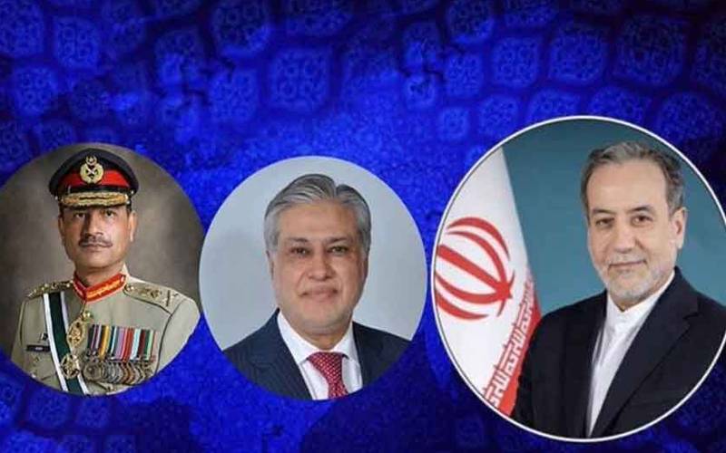 ایرانی وزیر خارجہ کا پاکستانی قیادت سے رابطہ،جنگ بندی کے امور پر تبادلہ خیال