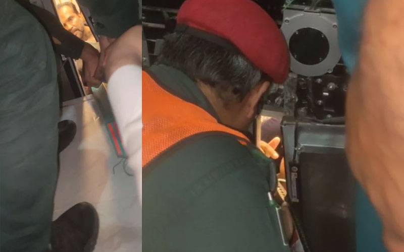  پلازہ کی لفٹ میں 11 افراد پھنس گئے 