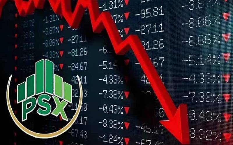 کاروباری ہفتے کے پہلے روز سٹاک مارکیٹ میں مندی 