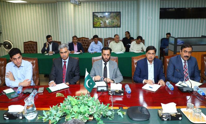 ترک سفیر کی وفد کے ساتھ وزیر صحت مصطفیٰ کمال سے ملاقات