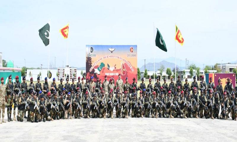 پاکستان اور سری لنکا کے درمیان دو طرفہ مشق شیک ہینڈز ۔ II کا انعقاد