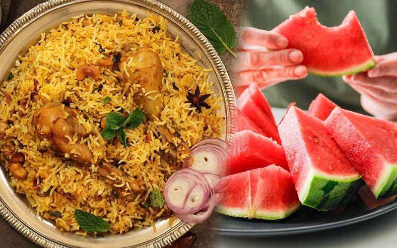  بریانی کے بعد تربوز کھانے سے میاں بیوی سمیت 2 بچیاں جاں بحق