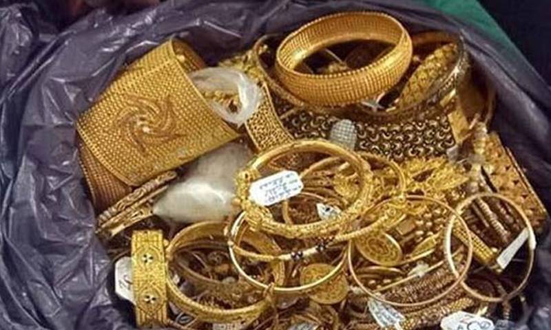 23 تولہ طلائی زیورات چوری کا ڈراپ سین، گھر میں رنگ روغن کرنے والا گرفتار