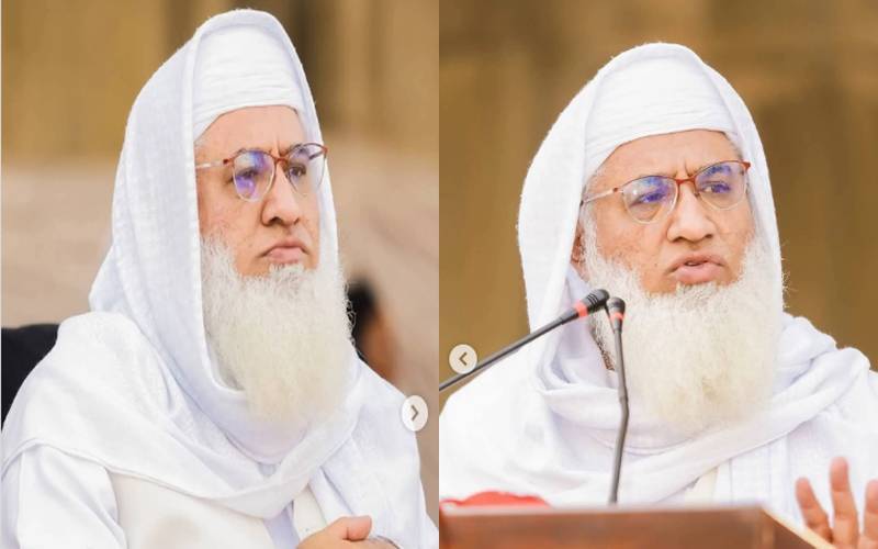 مولانا شیخ ادریس پر حملے کے واقعے کی تصاویر سامنے آگئیں