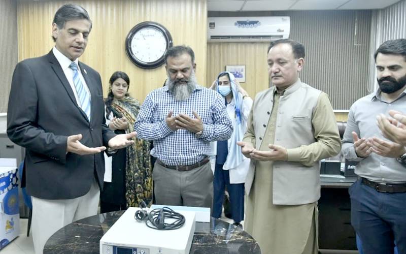 لاہورجنرل ہسپتال کا شعبہ ای این ٹی جدید اینڈوسکوپک ٹیکنالوجی سے آراستہ