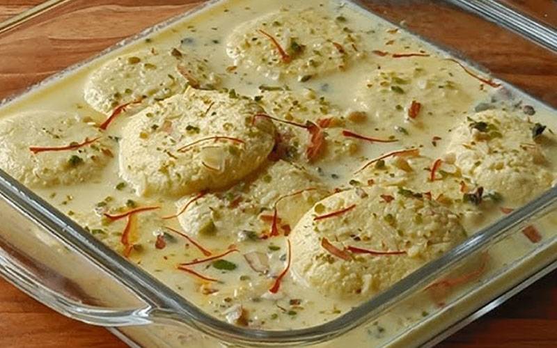 رس ملائی گھر پر بنانے کی آسان ترکیب