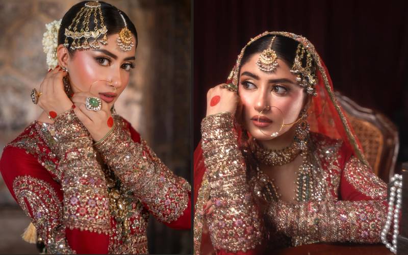 سجل علی کے نئے برائیڈل فوٹو شوٹ نےدل موہ لئے