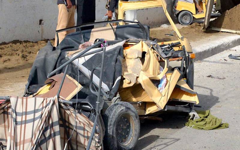رکشہ اور موٹر سائیکل میں تصادم، 2 افرادجاں بحق
