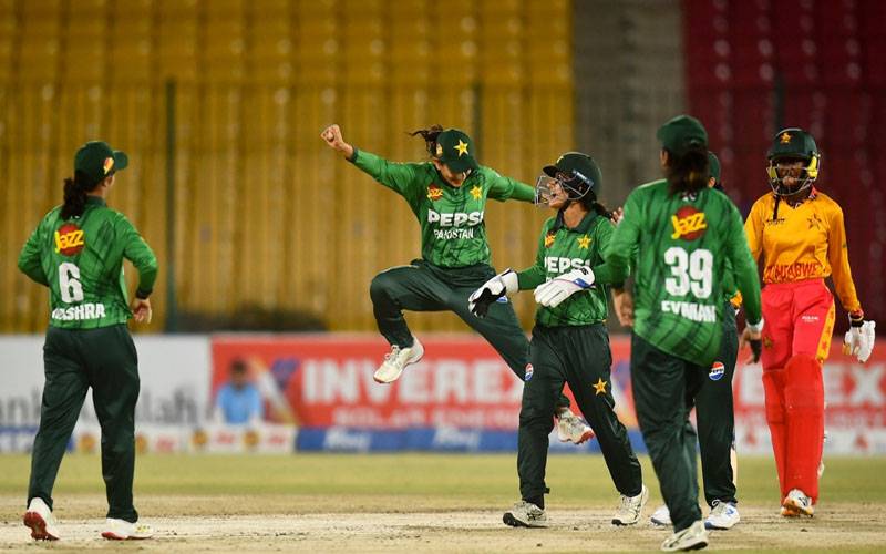 زمبابوے کو دوسرے میچ میں بھی شکست،پاکستان ویمن ٹیم نے ٹی ٹوئنٹی سیریز جیت لی