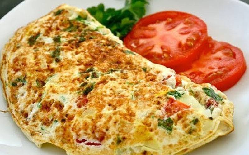 آج کا پکوان: ویجی ٹیبل آملیٹ