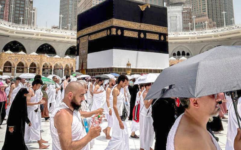  ایک لاکھ 23 ہزار 684 پاکستانی عازمین حج سعودی عرب پہنچ گئے