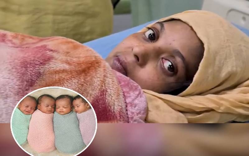 طبی تاریخ کا حیران کن واقعہ:خاتون نے 5 دن میں 4 بچوں کو جنم دے دیا