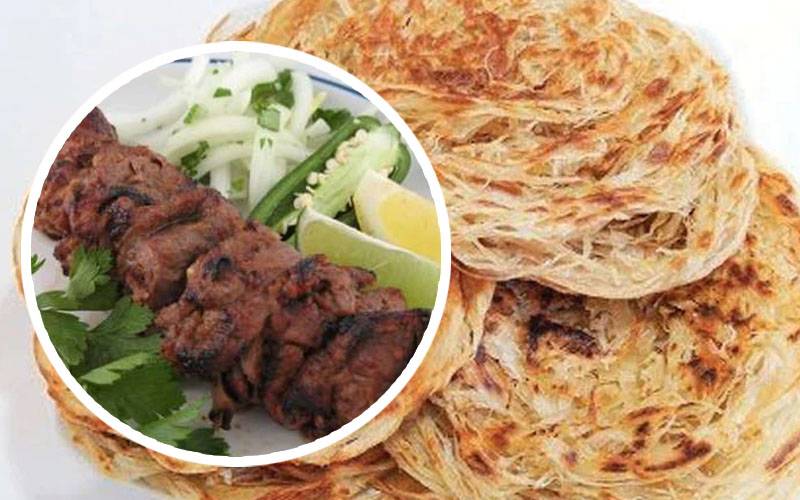 آج کا پکوان: پسندے کباب پراٹھا