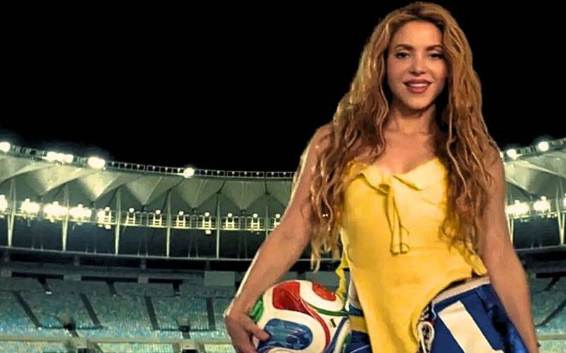 فٹبال ورلڈ کپ2026، شکیرا کے گانے کی ویڈیوجاری