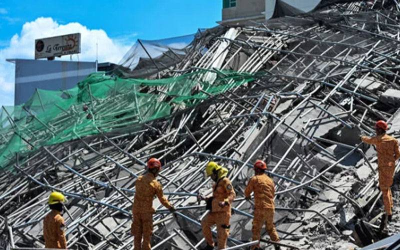 فلپائن: 9 منزلہ عمارت گر گئی، 4 افراد ہلاک
