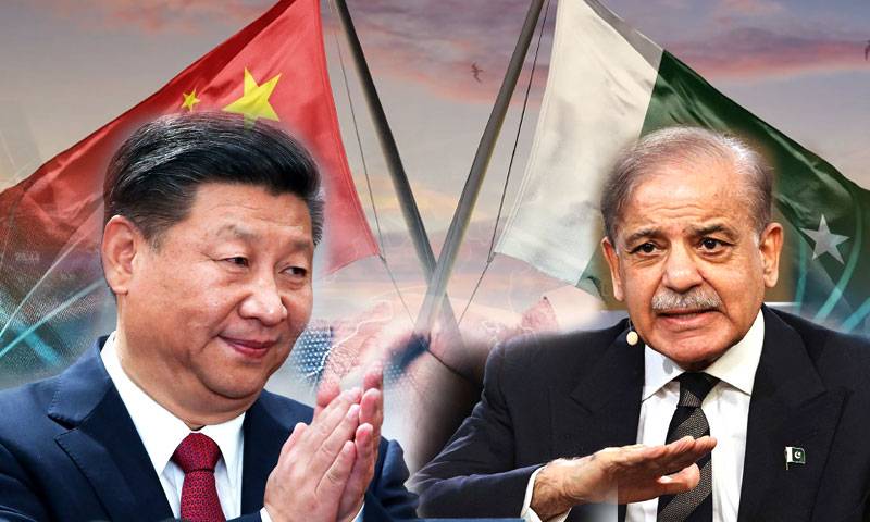 وزیراعظم شہباز شریف کی بیجنگ میں چینی صدر سے اہم ملاقات،سفارتی تعلقات پرگفتگو
