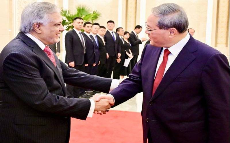 75 سالہ پاک چین دوستی کے موقع پر پرتپاک مہمان نوازی  چین کے مشکور ہیں؛اسحاق ڈار