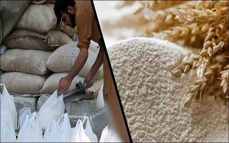 گندم کی فی من قیمت 4 ہزار سے  تجاوز، 5کلو آٹے کا تھیلا1000میں فروخت