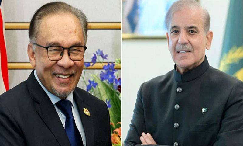 وزیراعظم شہبازشریف کا ملائیشین ہم منصب سے ٹیلیفونک رابطہ