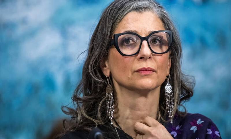 امریکا نے فلسطینی حقوق کی ماہر فرانسسکا البانیز پر دوبارہ پابندیاں عائد کردیں