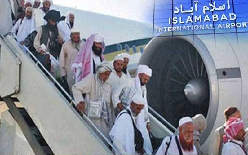 سعودی عرب سے حاجیوں کی واپسی کا سلسلہ شروع،پہلی پرواز اسلام آباد پہنچ گئی