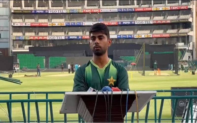 دوسرا ون ڈے ؛ وکٹ کیپر غازی غوری طبیعت بہتر ہونے پر گراؤنڈ میں آ گئے