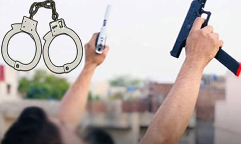 شادی کی تقریب میں ہوائی فائرنگ, دلہا سمیت 7 ملزم گرفتار