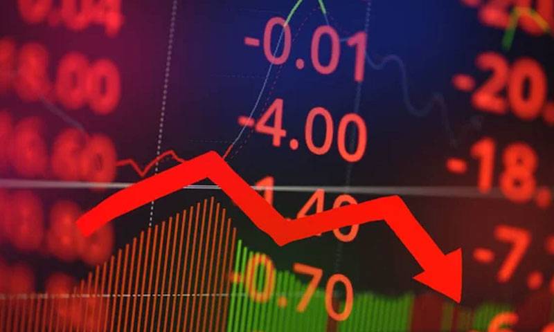 سٹاک مارکیٹ میں مندی، ہنڈرڈ انڈیکس میں532 پوائنٹس کمی 