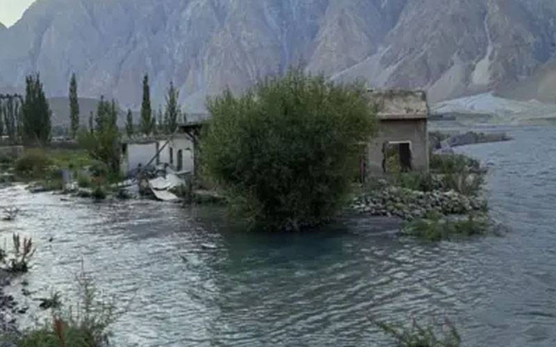 گلگت، گلیشیئر کا پگھلاؤ،پانی کی سطح بلند ، الرٹ جاری