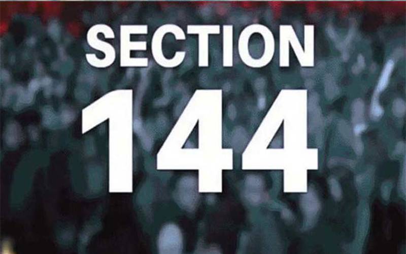حکومت نے مظفر آباد میں دفعہ 144 نافذ کر دی