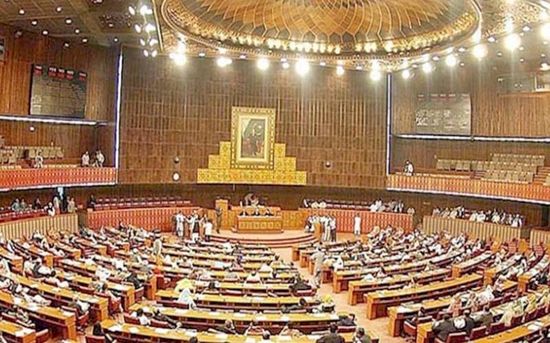 قومی اسمبلی کا اجلاس آج شام پانچ بجے ہو گا، ایجنڈا جاری