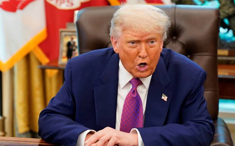   ٹرمپ نے ایران کے خلاف  غیر متناسب ردعمل کی دھمکی کیلئےٹی وی سیریز کی ویڈیوکلپ استعمال کی