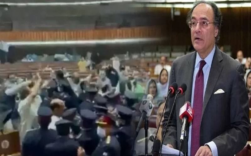 بجٹ 2026-27: وزیر خزانہ کی تقریر کے دوران اپوزیشن کا شور شرابہ جاری