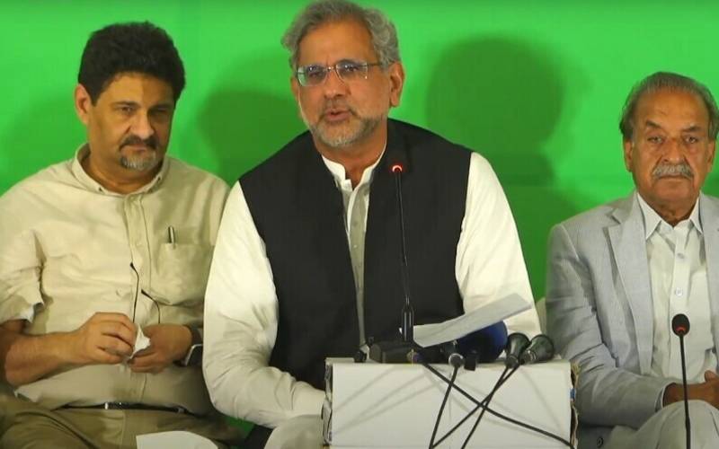  حکومت نے بجٹ میں ریلیف نہیں دیا، کچھ پرانے ٹیکس واپس لیے ہیں: شاہد خاقان عباسی