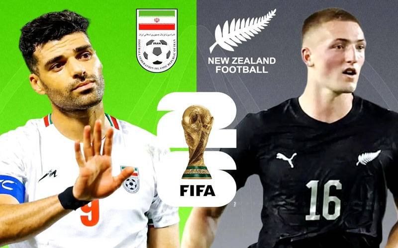 فٹبال ورلڈ کپ: ایران، نیوزی لینڈ کا میچ ڈرا