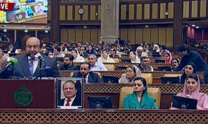 پنجاب کا 5 ہزار 903 ارب روپے حجم کا بجٹ پیش، تنخواہوں میں 7 پنشن میں 3.5 فیصد اضافے کی تجویز