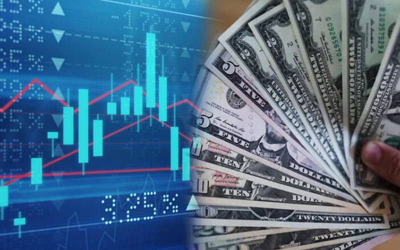 اسٹاک مارکیٹ میں مثبت رجحان ، ڈالرکی قدرمیں بھی استحکام 