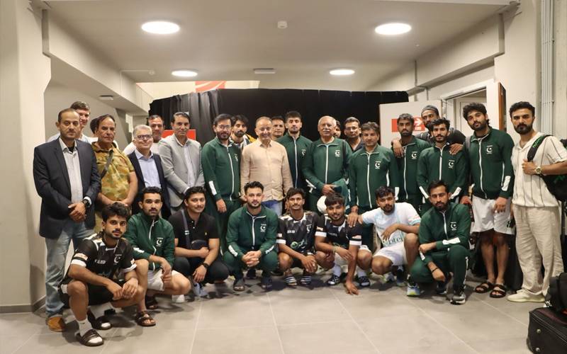 وفاقی وزیر مصدق ملک کی بیلجیم ہاکی فیڈریشن کو پاکستان کے دورے کی دعوت