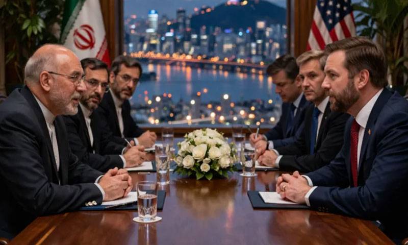 پاکستان کی ثالثی کامیاب، ایرانی و امریکی وفود مذاکرات کی ٹیبل پرایک ساتھ بیٹھ گئے
