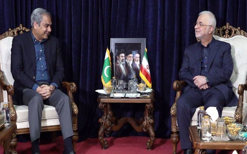 محسن نقوی سے ایرانی ہم منصب کی ملاقات، دوطرفہ تعاون کو مزید فروغ دینے پر اتفاق