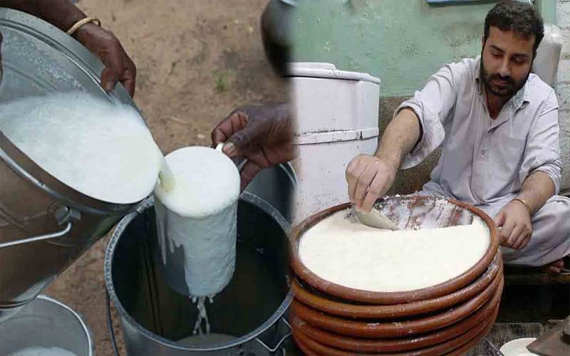 سرکاری نرخ بے اثر، دودھ  اور دہی کی من مانے نرخوں پر فروخت جاری