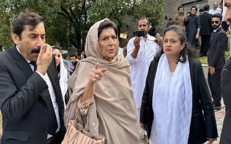 26 نومبر احتجاج کیس:علیمہ خان کی وفاقی و صوبائی وزرا کی بطور گواہ طلبی کی درخواست مسترد