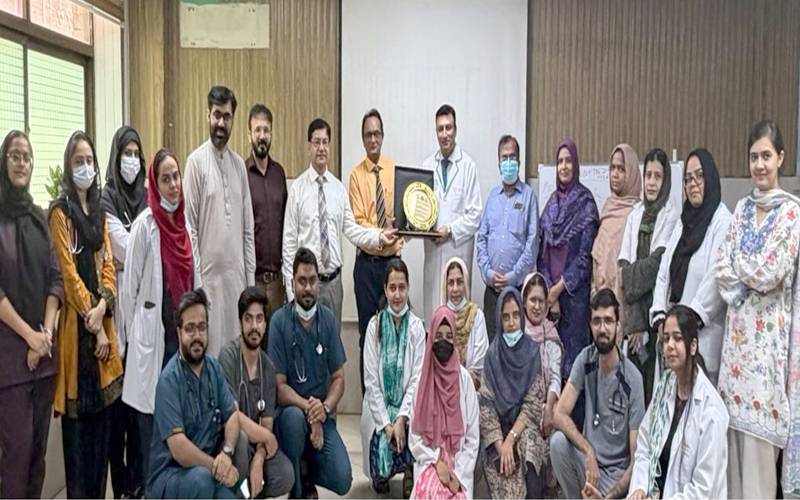  پیڈیاٹرک وینٹیلیشن پرلاہورجنرل ہسپتال میں تربیتی ورکشاپ کا انعقاد