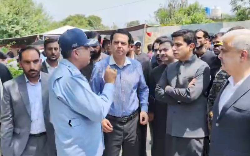 طلال چودھری کا نویں محرم کے مرکزی جلوس کا دورہ، داخلی و خارجی راستوں اور نگرانی کے نظام کا تفصیلی معائنہ کیا